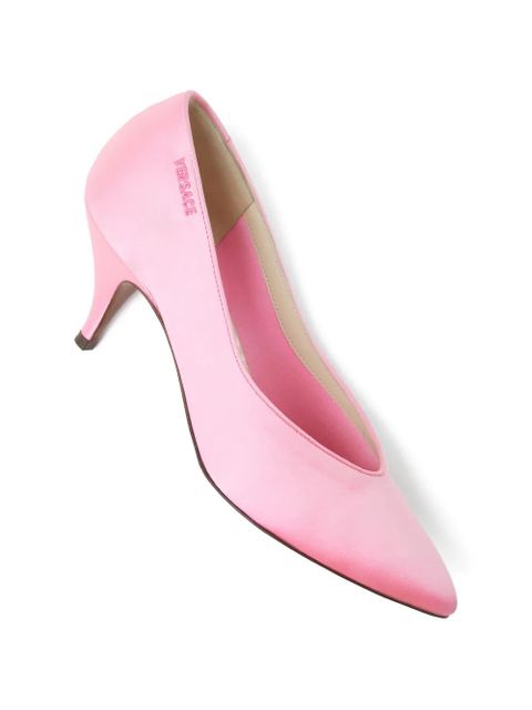 Versace Tina satin pumps 65 mm - Pink - zdjęcie produktu nr 2