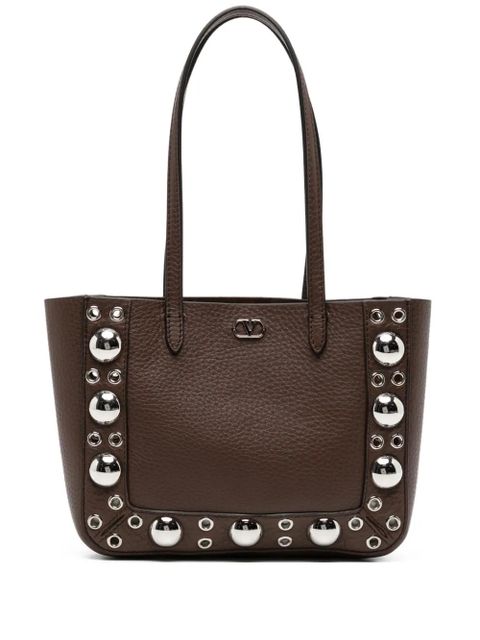 Valentino Garavani mini Nellcôte tote bag - Brown - zdjęcie produktu nr 1