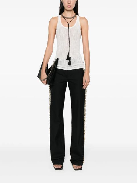 ISABEL MARANT Dorsia open-knit top - White - zdjęcie produktu nr 2