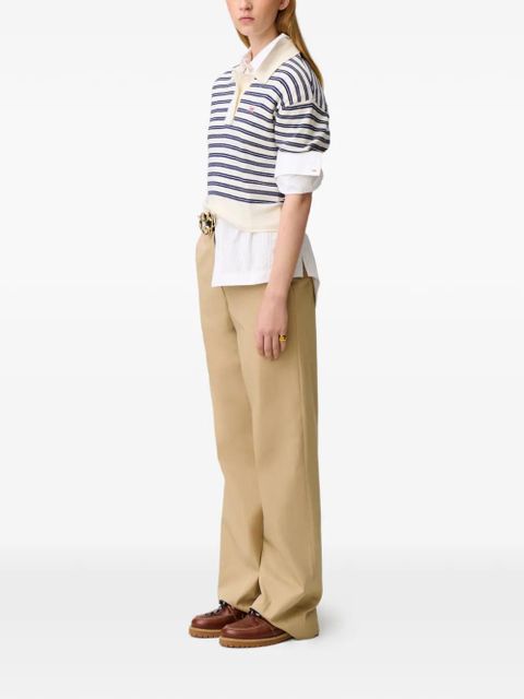 Claudie Pierlot straight trousers - Neutrals
