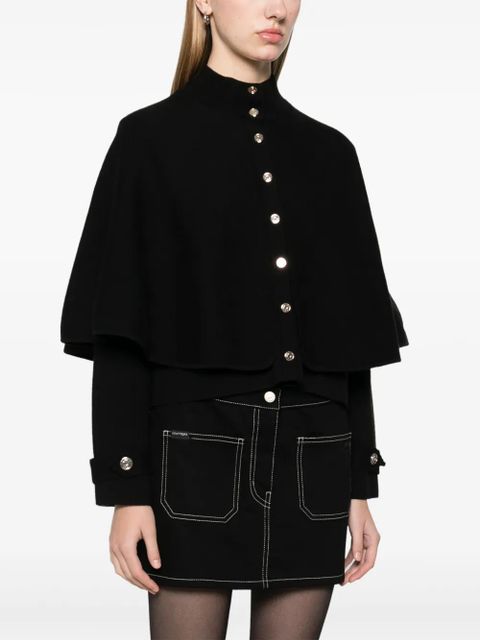 Maje cape-effect cardigan - Black - zdjęcie produktu nr 2