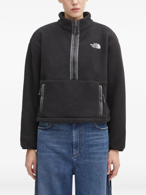 The North Face zip-fastening sweatshirt - Black - zdjęcie produktu nr 1