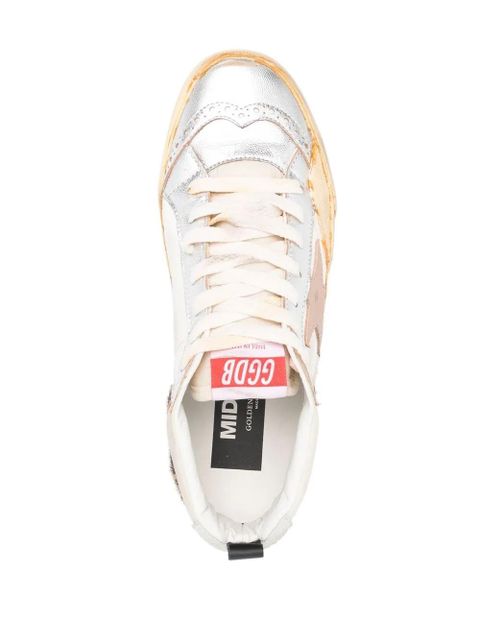 Golden Goose Mid-Star high-top sneakers - Neutrals