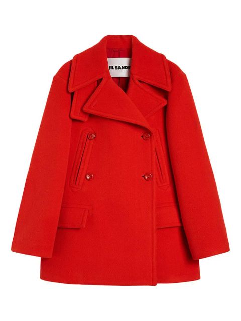 Jil Sander wool coat - Pink - zdjęcie produktu nr 1