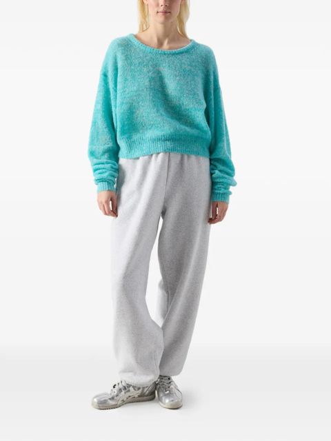 American Vintage Nuggy round-neck long-sleeves wool jumper - Blue - zdjęcie produktu nr 2