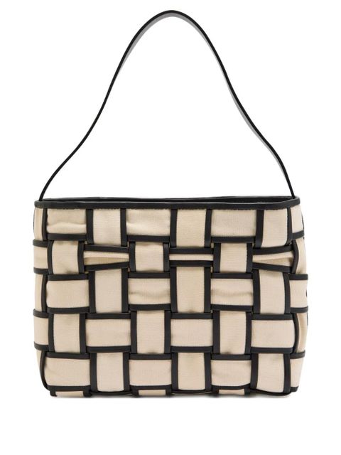 St. Agni Border Woven tote bag - Neutrals - zdjęcie produktu nr 1