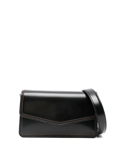 Aspinal Of London Eliza leather mini bag - Black - zdjęcie produktu nr 1