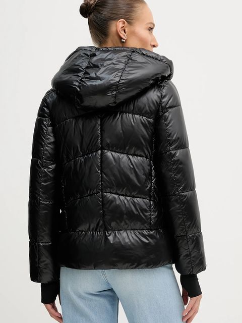 Geox kurtka SERILDA kolor czarny zimowa W5628F T3121