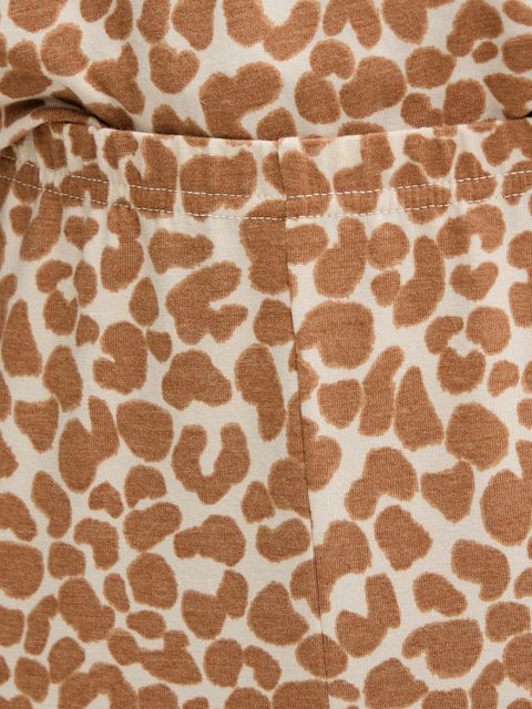 United Colors of Benetton piżama damska kolor brązowy 32QH3P04E