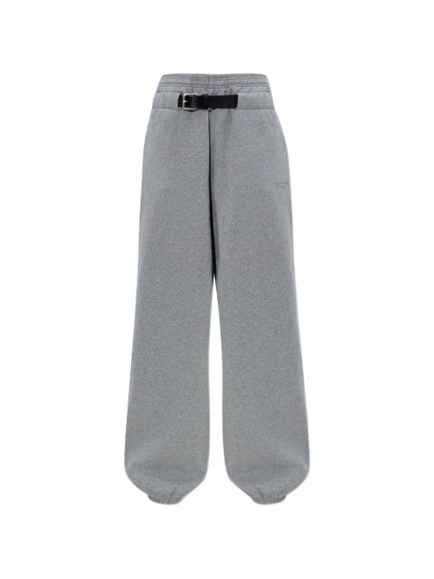 Alexander Wang elastic-waist belted track pants - Grey - zdjęcie produktu nr 1