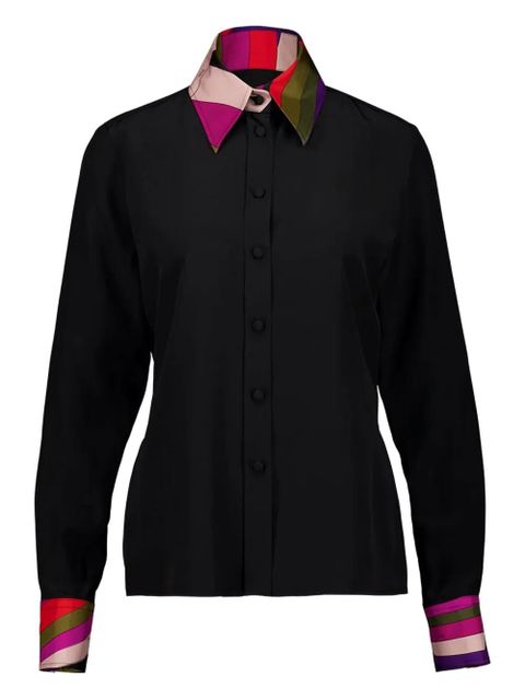 PUCCI button print shirt - Black - zdjęcie produktu nr 1