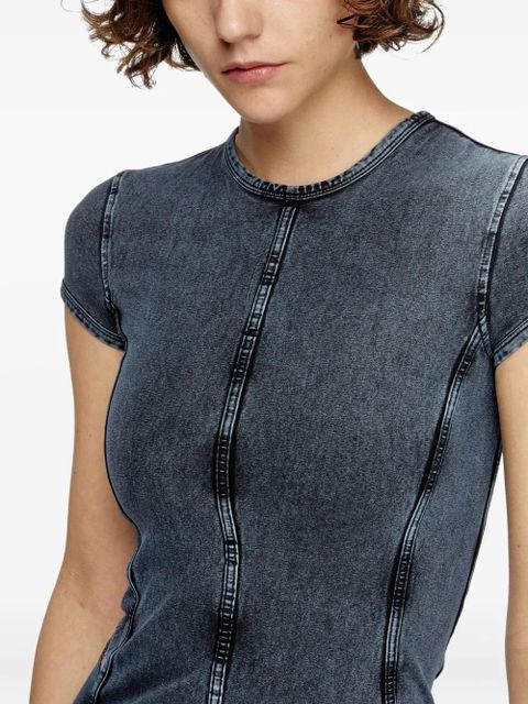 Diesel D-Cup denim minidress - Black