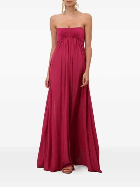 ZIMMERMANN Luna bandeau maxi dress - Pink - zdjęcie produktu nr 2