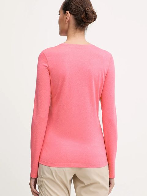 Jack Wolfskin longsleeve sportowy Sky Thermal kolor różowy 1808961