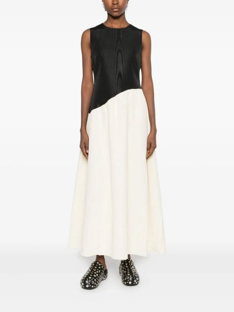 Simon Miller Laurel moiré-effect midi dress - White - zdjęcie produktu nr 2