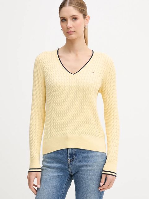 Tommy Hilfiger sweter bawełniany - zdjęcie produktu nr 1