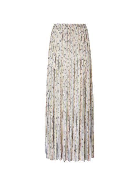 Missoni sequin-embellishment pleated maxi skirt - Neutrals - zdjęcie produktu nr 1