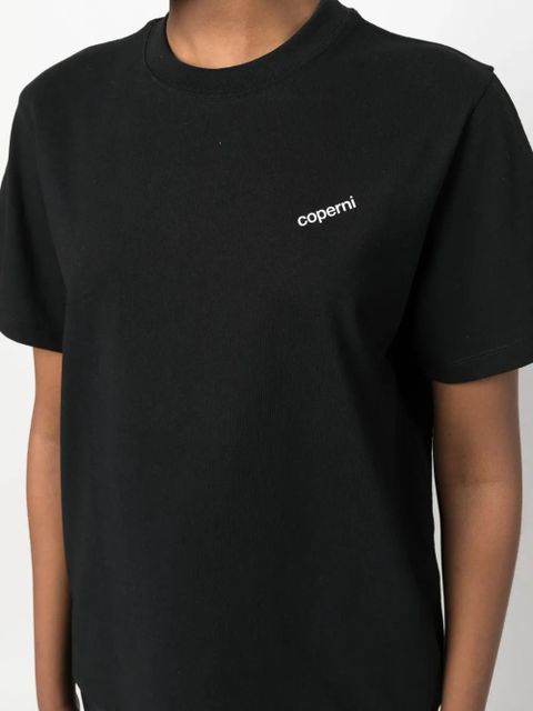 Coperni logo-print cotton T-shirt - Black