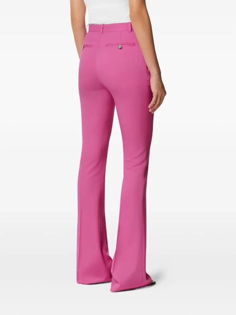 Versace flared tailored trousers - Pink
