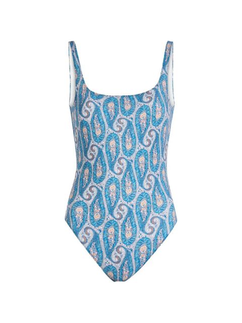 ETRO paisley-pattern swimsuit - Blue - zdjęcie produktu nr 1