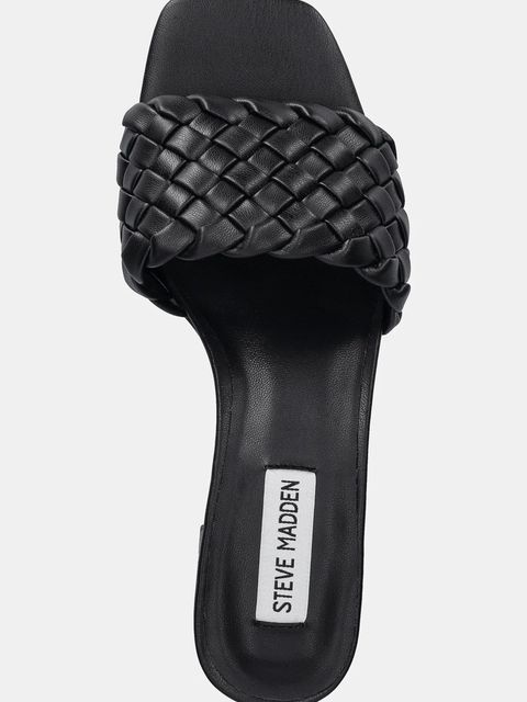 Steve Madden klapki Cellie damskie kolor czarny na słupku SM11003805