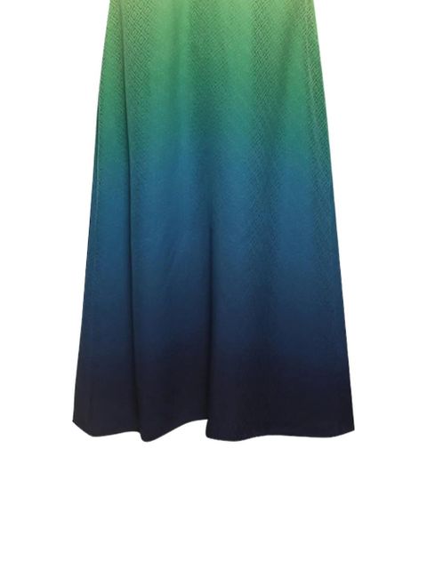 Casablanca gradient maxi dress - Blue - zdjęcie produktu nr 2