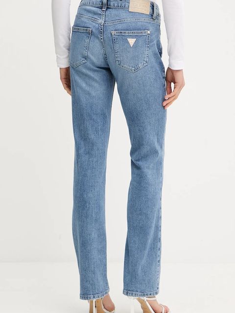 Guess jeansy NICKY damskie high waist W5YA0R D5QP2