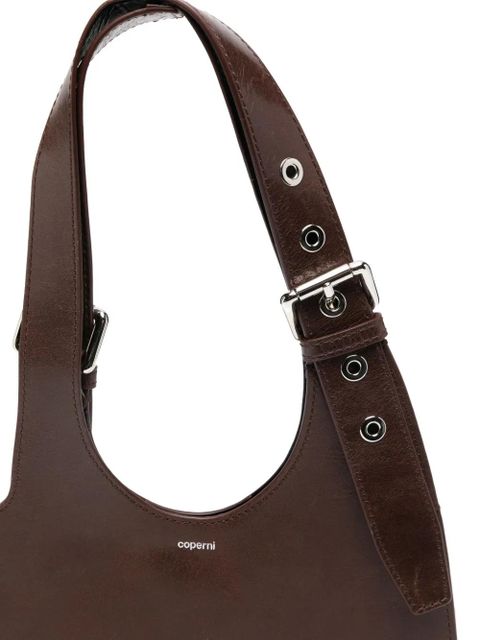 Coperni leather tote bag - Brown