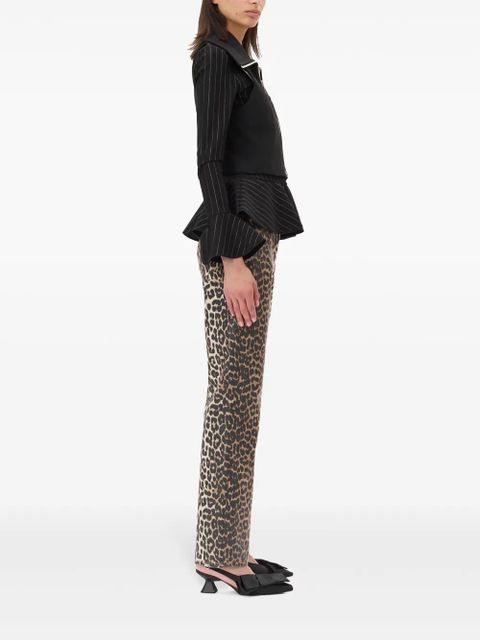 GANNI sleeveless zipped vest - Black