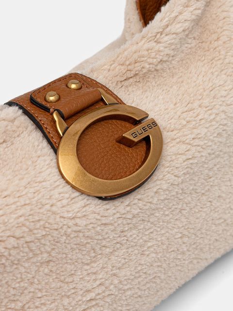 Guess torebka CAMDEN kolor beżowy HWWB93 08180