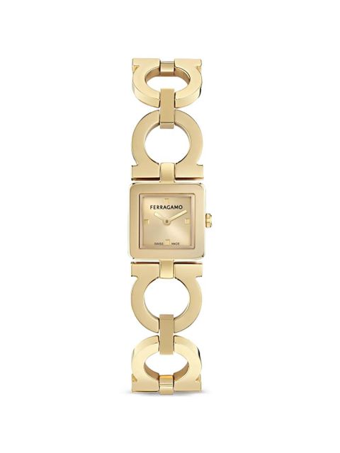 Ferragamo Double Gancini 19mm watch - Gold - zdjęcie produktu nr 1