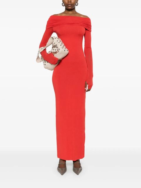 MANURÍ Amara maxi dress - Red - zdjęcie produktu nr 2