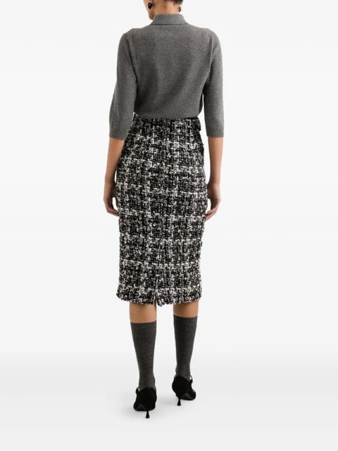 Dolce & Gabbana three-quarter polo - Grey