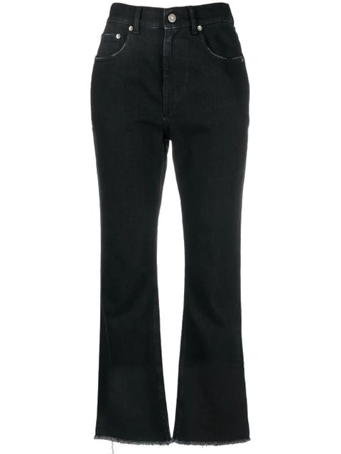 Golden Goose cropped straight-leg jeans - Black - zdjęcie produktu nr 1