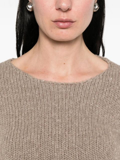 The Row Nitha round-neck sweater - Neutrals