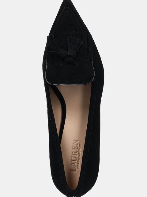 Lauren Ralph Lauren szpilki zamszowe Adrienne Klt kolor czarny 802P04172001