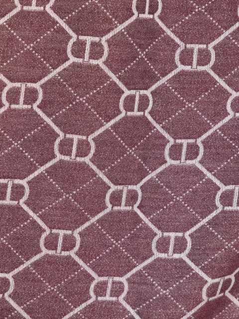 TWINSET monogram-patterned scarf - Pink