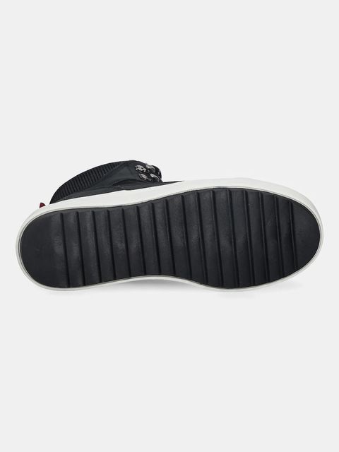 U.S. Polo Assn. botki ICY007 damskie kolor czarny na płaskim obcasie ocieplone ICY007W/EUH1