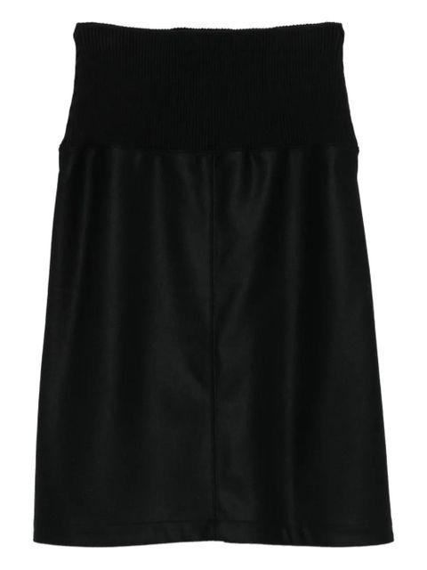 Jil Sander ribbed midi skirt - Black - zdjęcie produktu nr 2