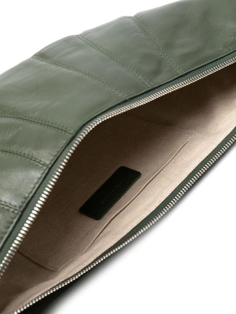 LEMAIRE medium Croissant crossbody bag - Green