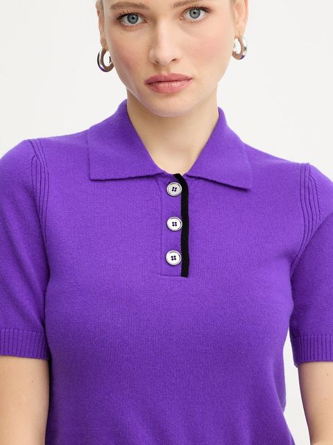 Pinko polo wełniane