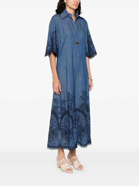 ZIMMERMANN Coco maxi dress - Blue