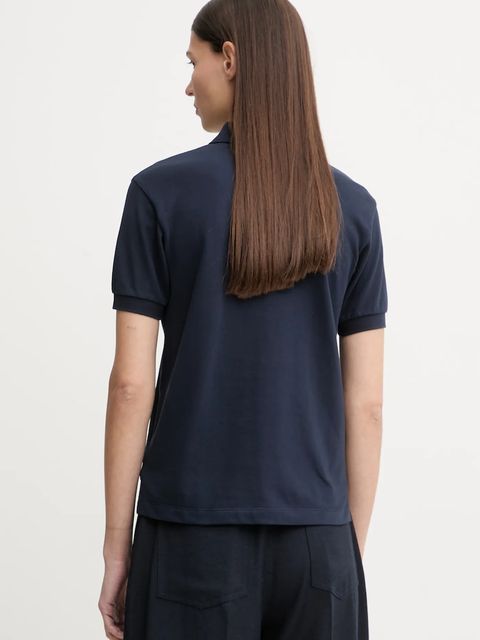 Bally polo bawełniane damski kolor granatowy WJE04R - zdjęcie produktu nr 2