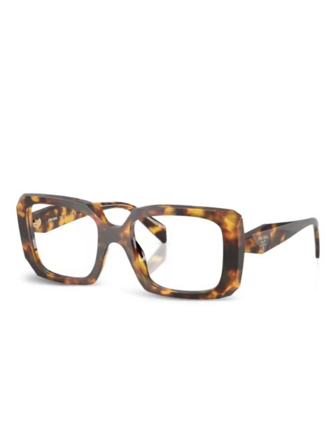 Prada Eyewear square-frame glasses - Brown