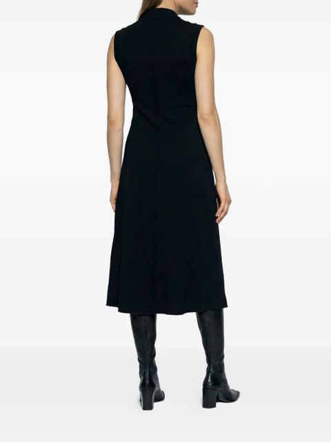 Jil Sander V-neck dress - Black