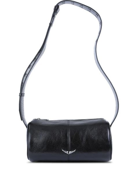 Zadig&Voltaire cylindrical leather shoulder bag - Black - zdjęcie produktu nr 1