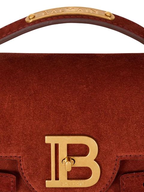 Balmain B-Buzz buckle tote bag - Red