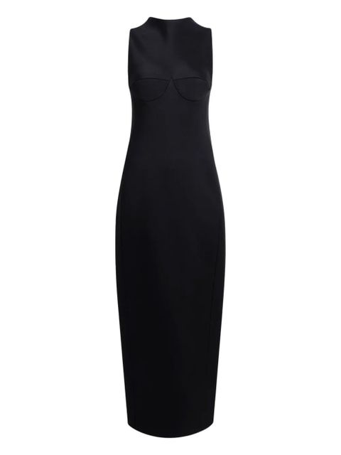 KHAITE Shoshanna bustier-shape maxi dress - Black - zdjęcie produktu nr 1