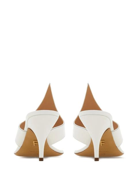 Ferragamo Fiamma sandals - White