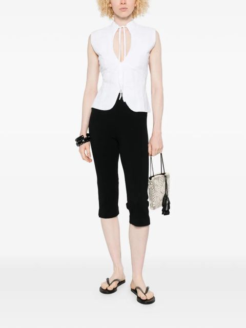 Gimaguas Coco tie-front top - White - zdjęcie produktu nr 2